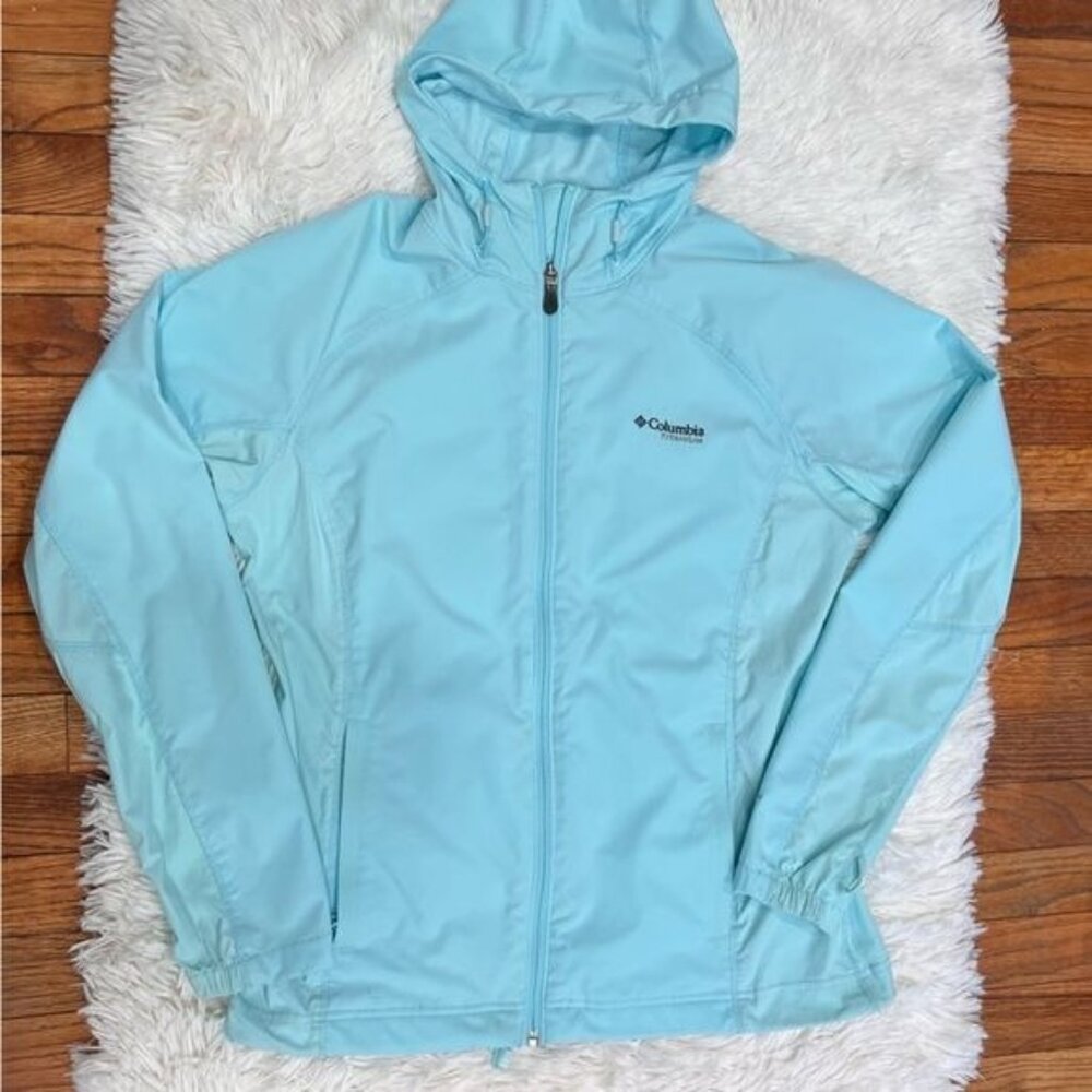 Columbia titanium interchange rain‎ jacket size L
